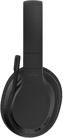 Belkin Wireless On Ear Multimedia Headphone with Microphone Bluetooth AUD005BTBLK