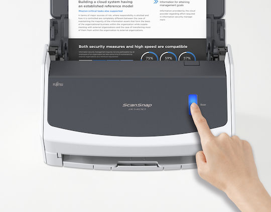 Fujitsu ScanSnap iX1600 Sheetfed (Τροφοδότη χαρτιού) Scanner A4 με WiFi