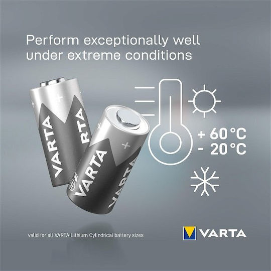 Varta Professional Lithium Μπαταρία CR123 3V Μιας Χρήσης (Long Life) 1τμχ