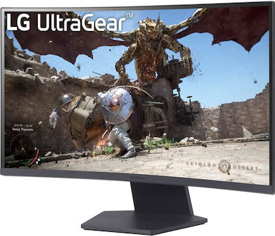 LG UltraGear 27GS60QC-B VA HDR Gebogen Spiele-Monitor 27" QHD 2560x1440 180Hz mit Reaktionszeit 1ms GTG