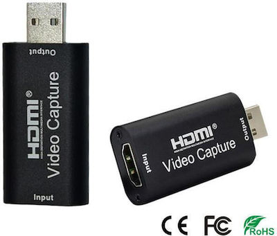 Anga PS-C241 Video Capture για Laptop / PC και σύνδεση USB-A / HDMI