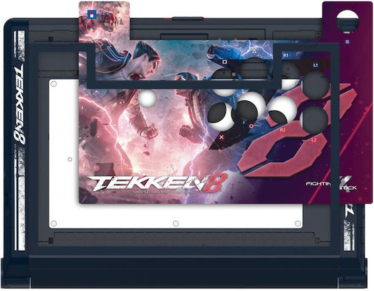 Hori Fighting Stick Tekken 8 Joystick Wired Compatible with PS5