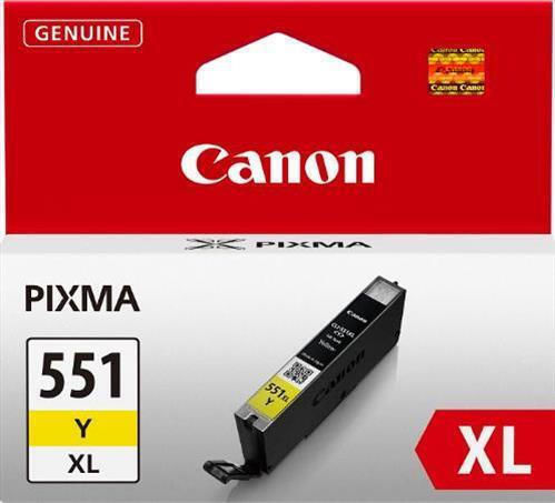 Canon CLI-551XL Original InkJet Printer Ink Yellow (6446B004)