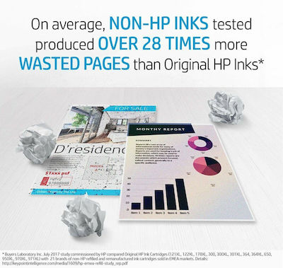 HP 726 Cerneală pentru imprimantă InkJet Negru mat (CH575A)