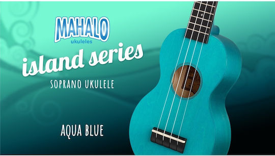 Mahalo Soprano Γιουκαλίλι Aqua Blue