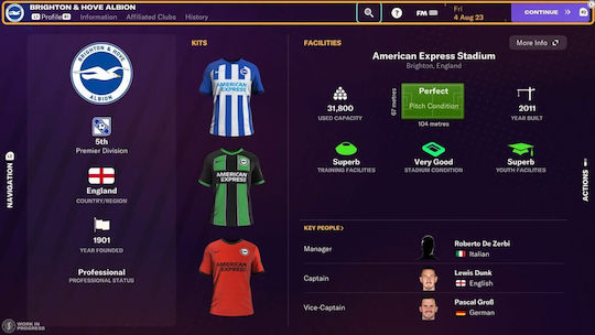 Football Manager 2024 Console PS5 Game