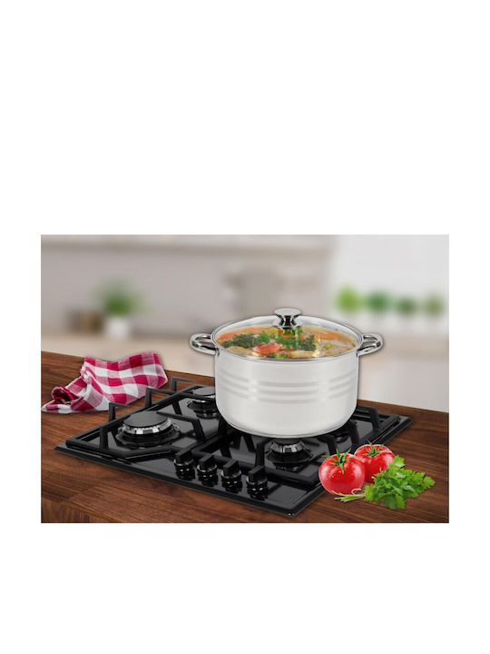 Heinner Myra Deep Stainless Steel Pot 7lt / 26cm
