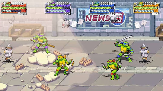 Teenage Mutant Ninja Turtles: Shredder's Revenge Anniversary Edition PS5 Game
