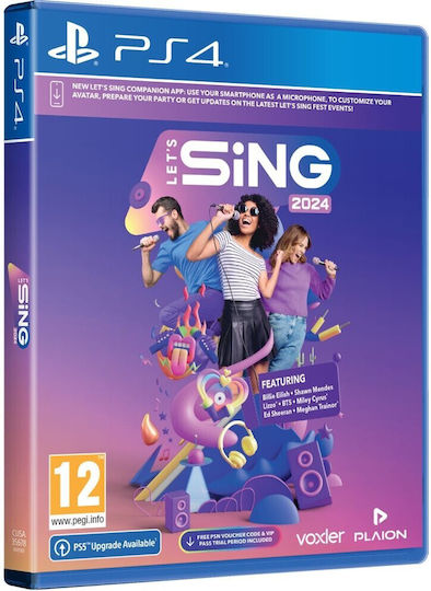 Let's Sing 2024 PS4 Game