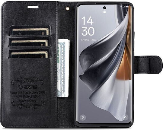 4 Lite 5g Книга Кожа Черен (OnePlus Nord CE)