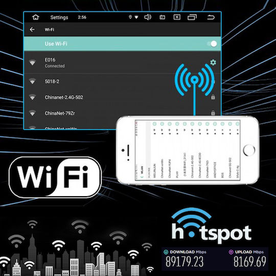 Ηχοσύστημα Αυτοκινήτου για Citroen Nemo 2008-2018 (Bluetooth/USB/WiFi/GPS/Apple-Carplay/Android-Auto) με Οθόνη Αφής 10"