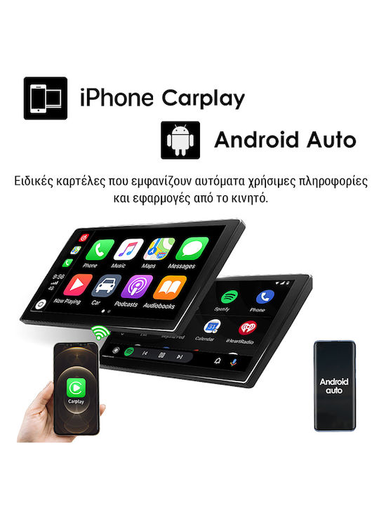 Kirosiwa Car Audio System for Fiat 500L 2012 (Bluetooth/USB/WiFi/GPS) with Touch Screen 10"