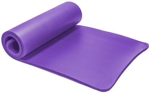 MDS Covor de exerciții fizice Pilates Violet cu curea de transport (180x60x1.5cm)