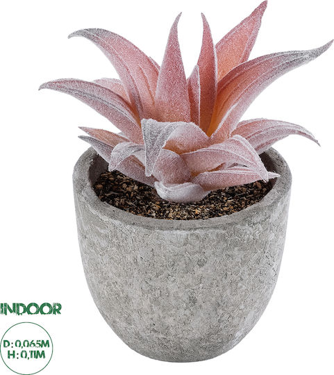 Globostar? Artificial Garden Succulent Aloe 21032 Διακοσμητικό Φυτό Παχύφυτο Αλόη Υ11cm