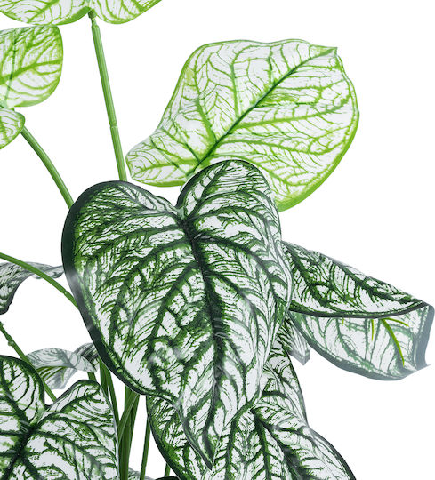 Planta decorativă artificială Globostar Caladium pentru grădină 20908, Caladium, H75cm