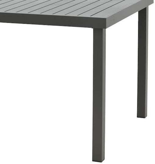 Set Sala De Mese Pentru Exterior Naoki-kliton I 5 Piese Antracit