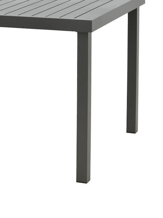 Set De dining pentru exterior Naoki-kliton A Cărbune de lemn 5buc