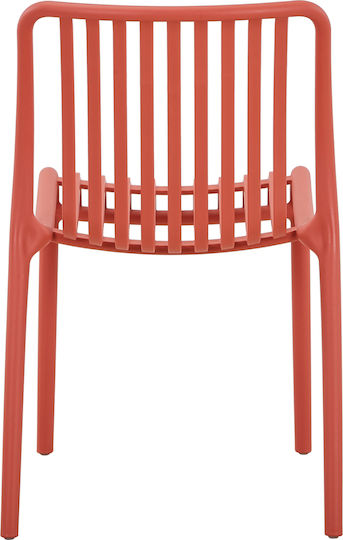 Catering Chair Polypropylene Red 48x44x79cm