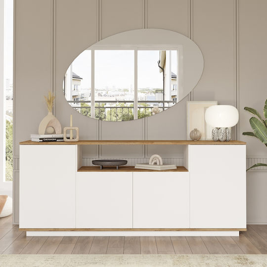 Μπουφές Bowes Pine/White 180x44.5x75cm Μπουφές Bowes Pine/White 180x44.5x75cm