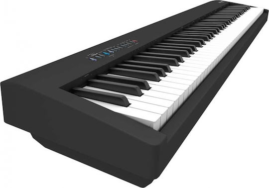 Roland Electric Stage Piano FP-30X Home Bundle Set with 88 Weighted Keys Built-in Speakers and Connection with Headphones and Computer Black