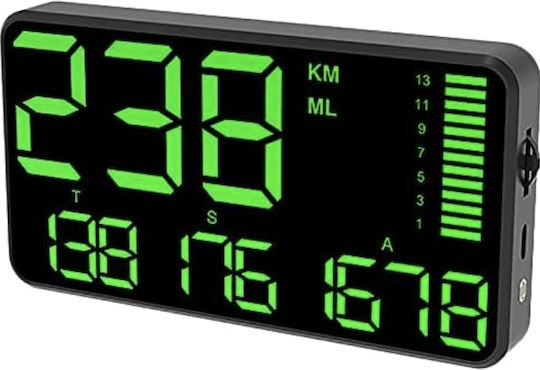 Digital Speedometer and Head Up Display for Car Dashboard Mounting