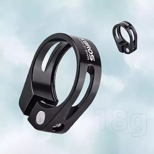 Rockbros 41210091001 Fahrradsattelklemme Schwarz