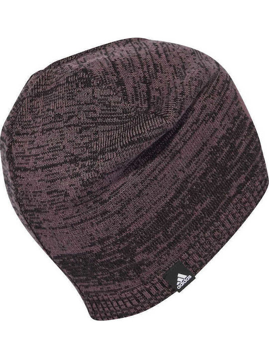 Daily Light Beanie Unisex Beanie Knitted in Purple color