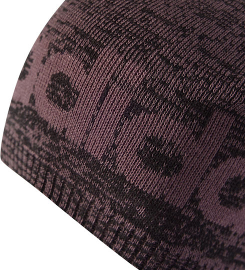 Daily Light Beanie Unisex Σκούφος Πλεκτός σε Μωβ χρώμα