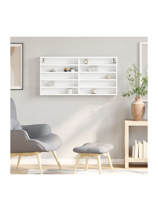 Shelf Wall White 100x8.5x50cm