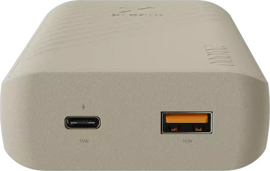 Xtorm Go2 Power Bank 20000mAh 15W με Θύρα USB-A και Θύρα USB-C Clay