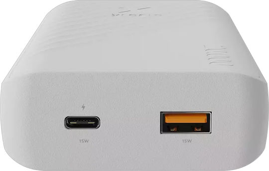 Xtorm Go2 Power Bank 20000mAh 15W με Θύρα USB-A και Θύρα USB-C Λευκό