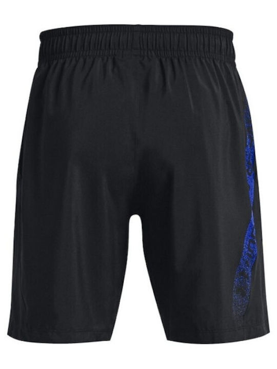 Under Armour Woven Graphic Herrenshorts Schwarz