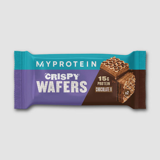 Myprotein Crispy Waffers Μπάρα με 15gr Πρωτεΐνης & Γεύση Vanilla 40gr