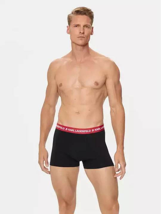 Karl Lagerfeld Μποξεράκια 3Pack Μαύρο