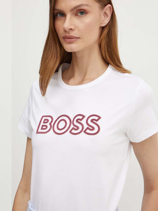 Hugo Boss Γυναικείο T-shirt Λευκό