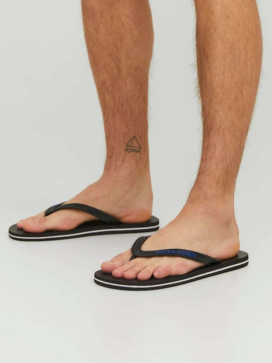 Jack & Jones Ανδρικά Flip Flops Μαύρα