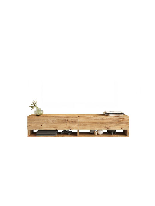 TV Stand Solva Pine L140xD31.6xH29.6cm