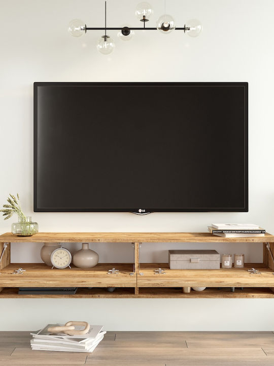 TV Stand Solva Pine L140xD31.6xH29.6cm