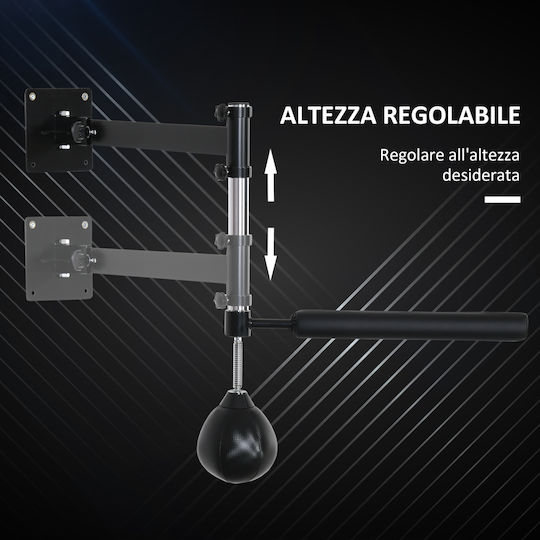 HomCom Σάκος Ταχύτητας με Ύψος 79cm Μαύρος