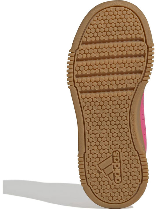 Tensaur Hook Loop Παιδικά Sneakers με Σκρατς Μωβ