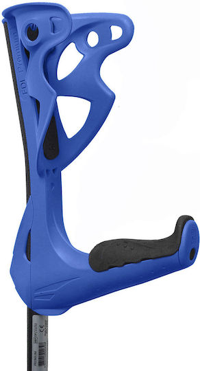 FDI Forearm Crutches Premium Βακτηρία Αγκώνα Μπλε 1407104