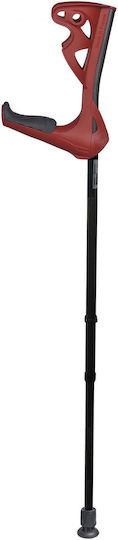 FDI Forearm Crutches Premium Βακτηρία Αγκώνα Κόκκινο 1407204