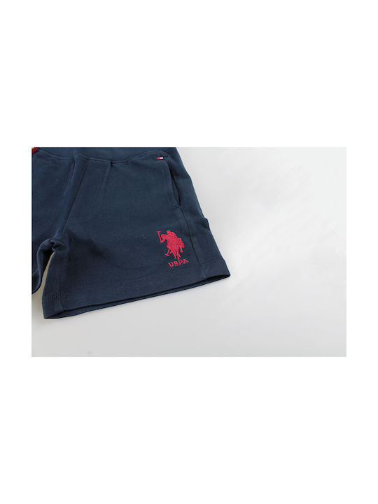 U.S. Polo Assn. Șort/Bermude pentru copii din material textil Albastru