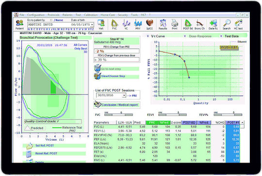 MIR Spirometer Minispir New with Turbo