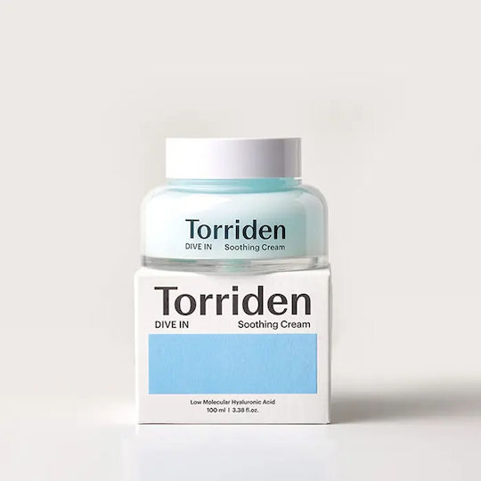Torriden Dive In Hyaluroric Acid Light Cream Face with Ceramides & Centella Asiatica 100ml