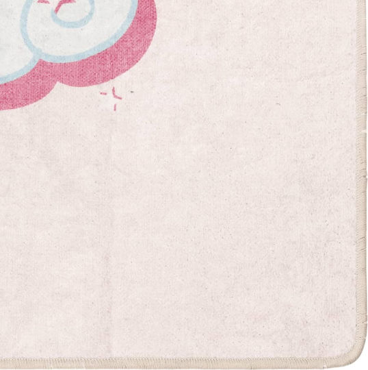 vidaXL Kinder Teppich Einhorn Rosa 160x230cm vidaXL Kinder Teppich Einhorn Rosa 160x230cm