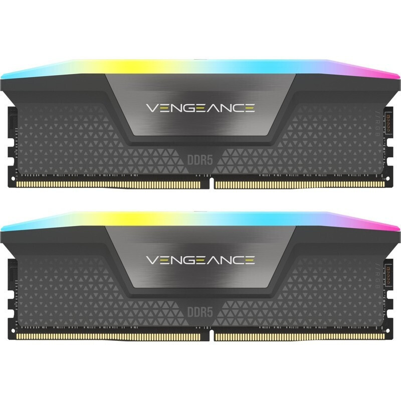 Corsair Vengeance RGB DDR5 32GB RAM με 2x16GB Modules και Ταχύτητα 6000 για Desktop