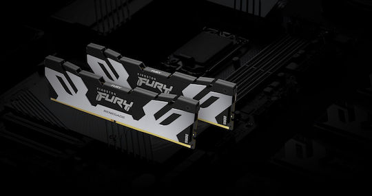 Kingston Fury Renegade Silver DDR5 με Module 1x24GB και Ταχύτητα 7200 για Desktop