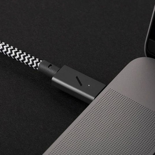Native Union Belt USB 2.0 Cable USB-C Male - USB-C 240W PD Black 2.4m BELT-PRO2-ZEB-NP