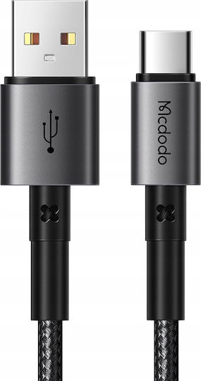 Mcdodo CA-3590 USB 2.0 Cable USB-C male - USB-A 100W PD Μαύρο 1.2m CA-3590